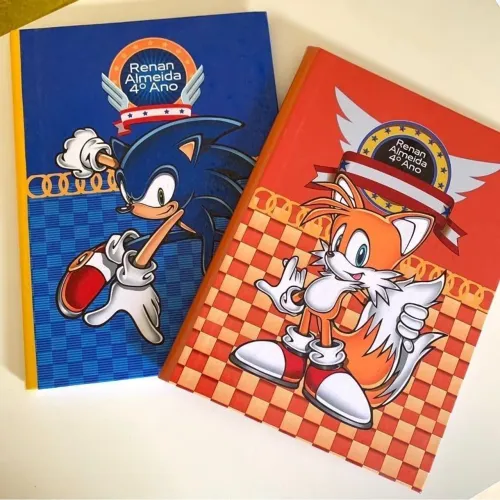 Caderno de brochura