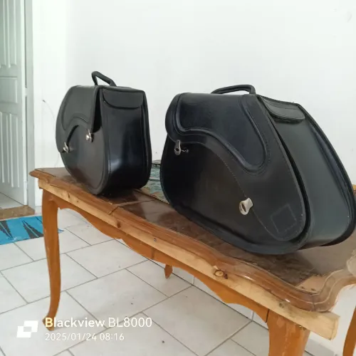 Alforge bolsa lateral malas harley