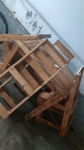 Balcão e jogo de mesa