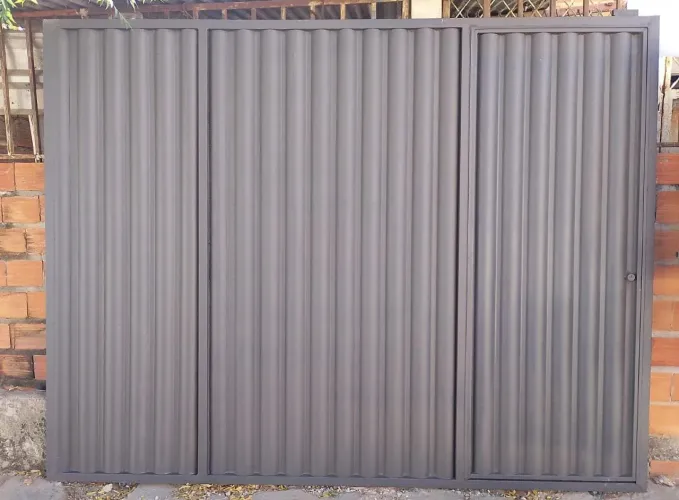 Portão Garagem Ferro