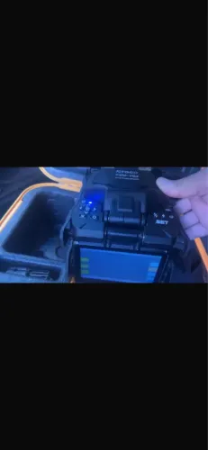 Máquina de fusão fibra óptica