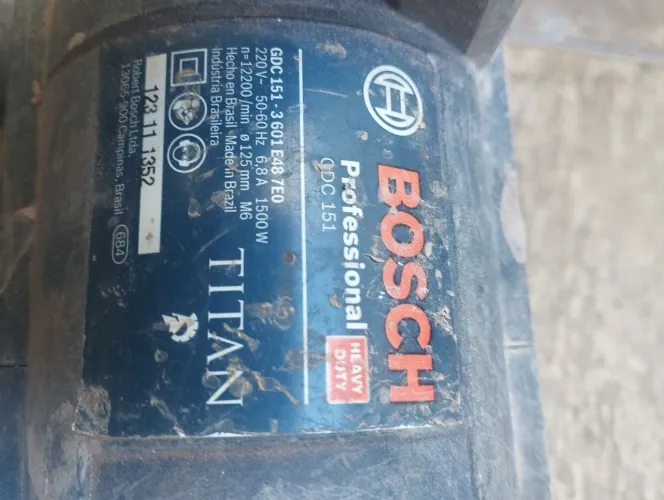 Makita Bosch gdc151 1500w