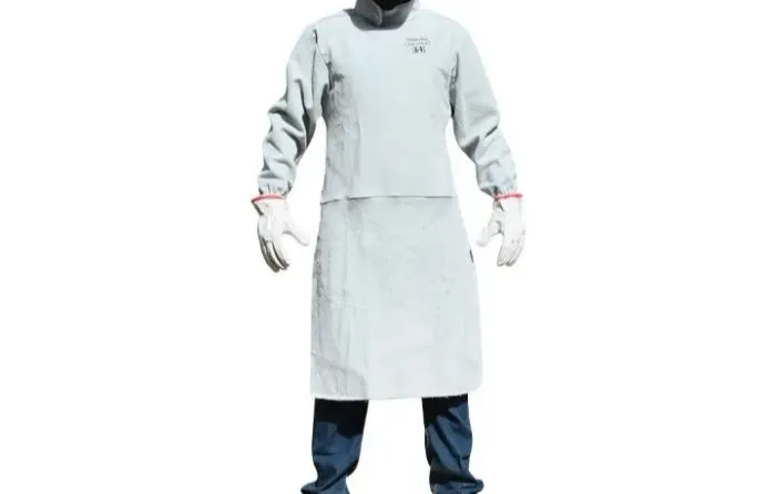 Roupa de couro para solda