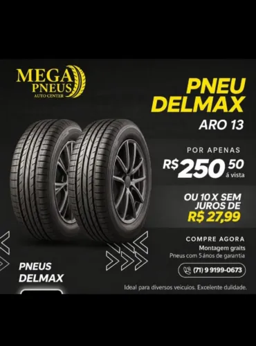 Pneus novos e original  aro 12 até aro 20