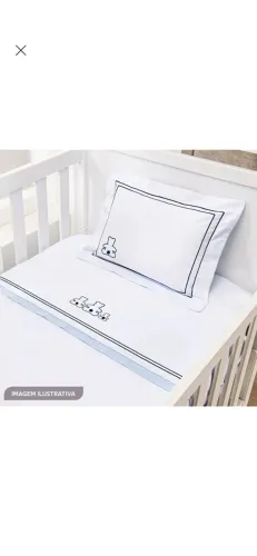 Kit colcha de berço 3 peças. 