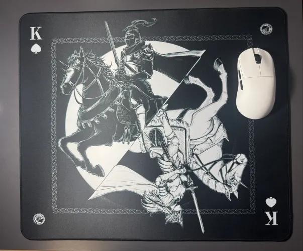 Mousepad ATK Warhorse preto - CONTROL/PORON