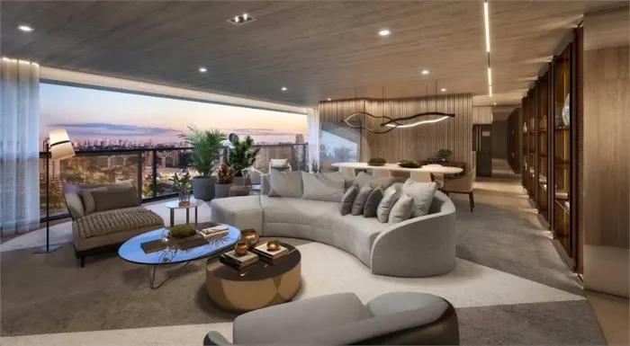Apartamento à venda com 4 suítes no condomínio Parque Global, São Paulo - SP