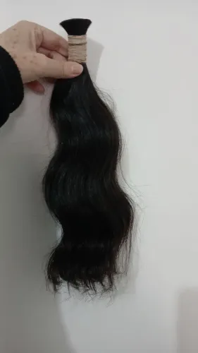 Cabelo Humano 35 cm 100 gr