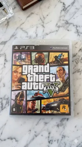 GTA 5 PS3 Original com Mapa Mídia Física