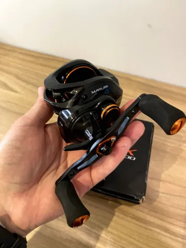 Carretilha Maruri Bronx 300 Esquerda - 7 Rolamentos - Drag 15 kg
