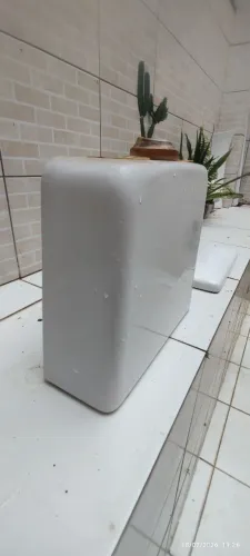 Caixa para vaso aclopado