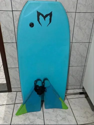 Prancha de Bodyboard (inclui pé de pato)