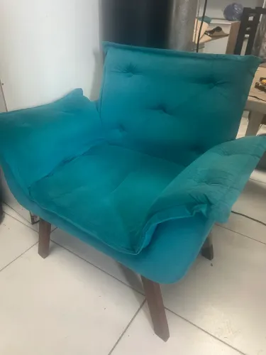 Poltrona suede 