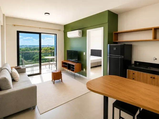 Ilha de Andros | Apartamentos Mobiliados com Lazer Completo no Cidade Cristal a partir de 
