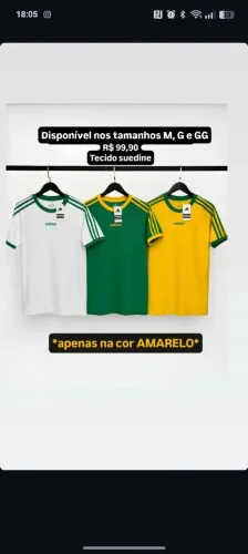 Camisa Adidas Brasil 