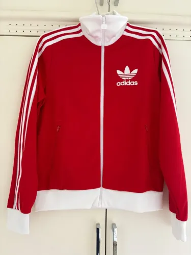 Jaqueta Adidas Classic vermelha Original