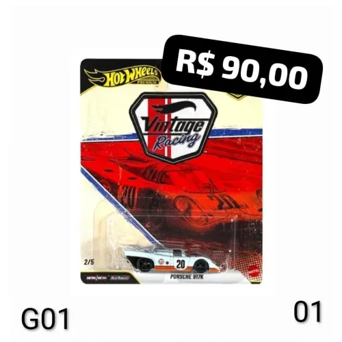 Hotwheels Porsche 917K Gulf (premium)