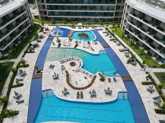 Flat na Praia com Gestão Completa | Alta Rentabilidade + Estrutura Resort | 1 Quarto