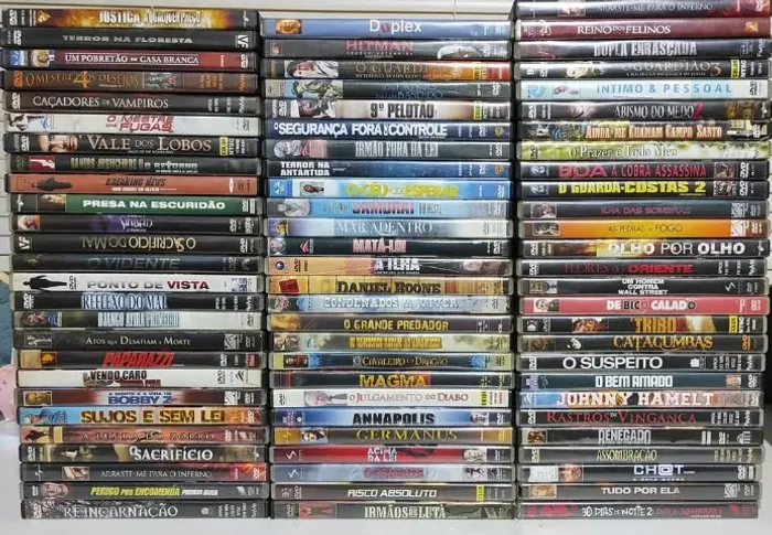 DVDs de filmes originais