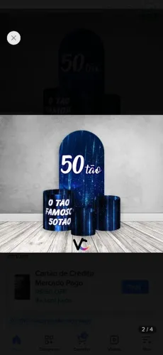 Painel Romano veste fácil + trio de capas 50tão