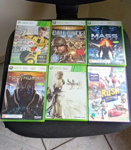 18 jogos xbox 360 original