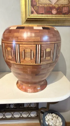 Vaso de Madeira