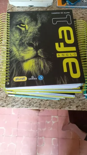Material completo do anglo, 3° ano do ensino médio, alguns nem usados 
