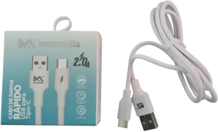 Cabo USB para Tipo C 2.0A Maxmidia