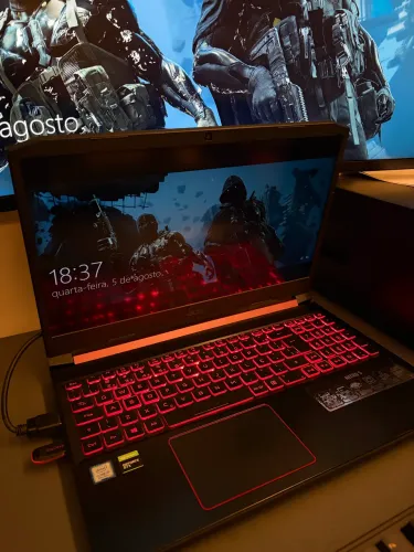 Notebook Gamer Acer Nitro 5 GTX 1650 i5 9ª Geração