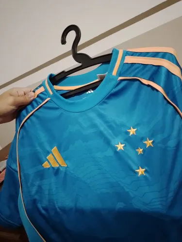 Camisa tailandesa Cruzeiro Third 2025/26 - Masculina