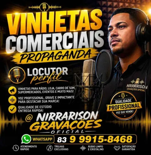 Vinhetas Comerciais de propagandas