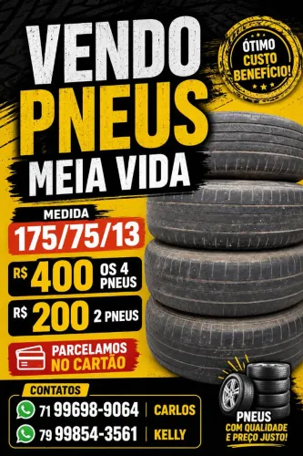 Vendo pneu aro 13