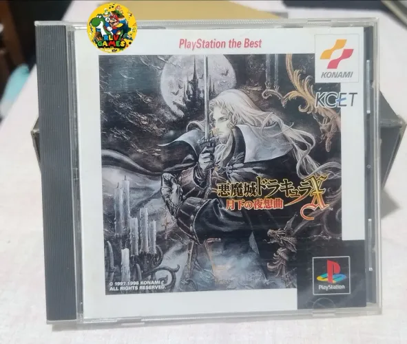 Castlevania Symphony Of The night ( Drácula X) - Playstation 1 - japonês Original 