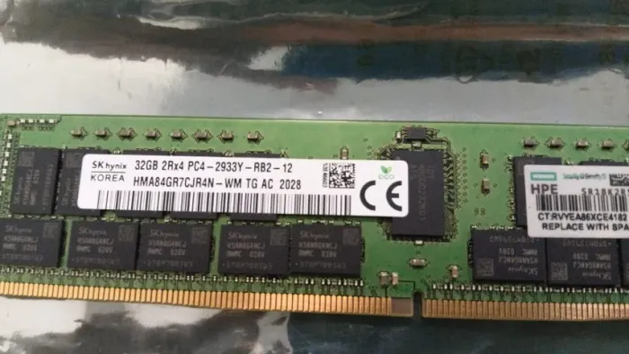 memória 32gb servidor SK hynix Registrada com ECC