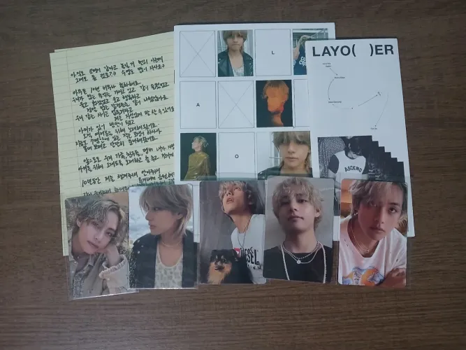 Photobook + Photocards Layover bts