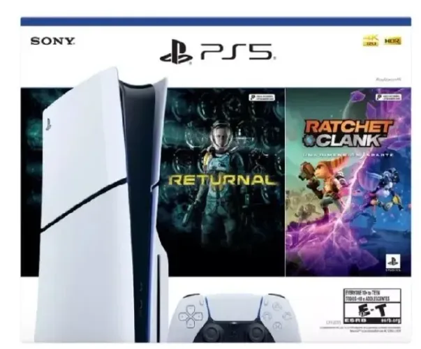 PS5 Slim 1T - novo lacrado