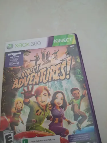 jogo kinect asventures original para x box 360 