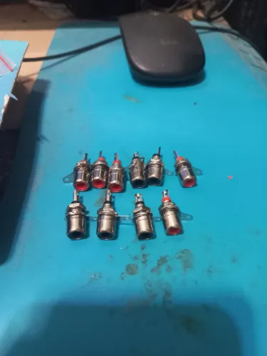 10 conector rca