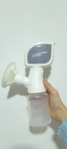 Bombinha de tirar leite materno elétrica 