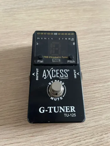 Pedal Afinador Axcess G-Tunner - Tu 125