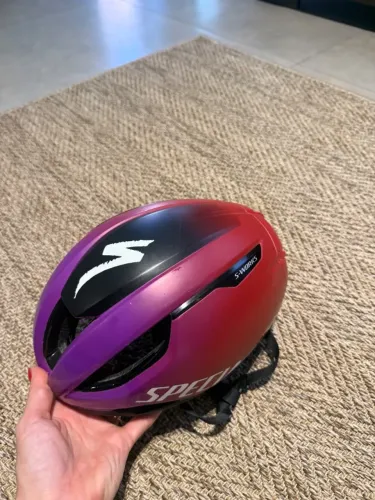 CAPACETE SPECIALIZED S-WORKS EVADE 3 MIPS - TEAM REPLICA SD WORX (Tamanho M: 55 - 59cm)
