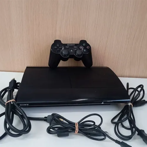 Playstation 3 Super Slim Desbloqueado! (Aceito Cartão)
