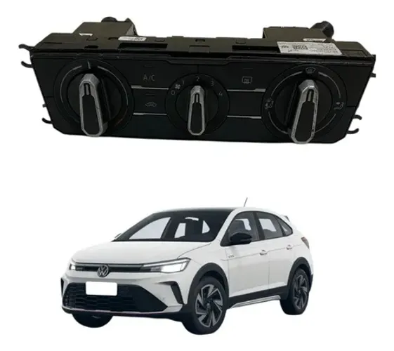 Comando Ar Condicionado Volkswagen Nivus 2019 A 2022
