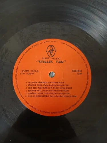Disco de Vinil Stilles Tal Antiguidade Raridade 