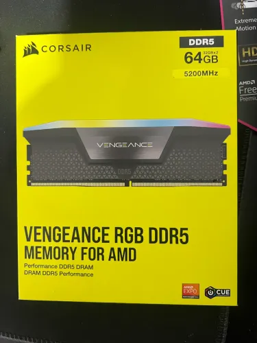 Memória ram Corsair vengeance 64 2x32 5200