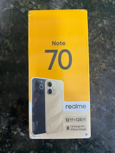 Realme note 70 128/8 R$ 899,90