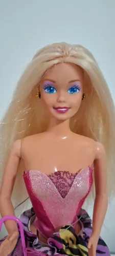 Barbie antiga da estrela usada rara