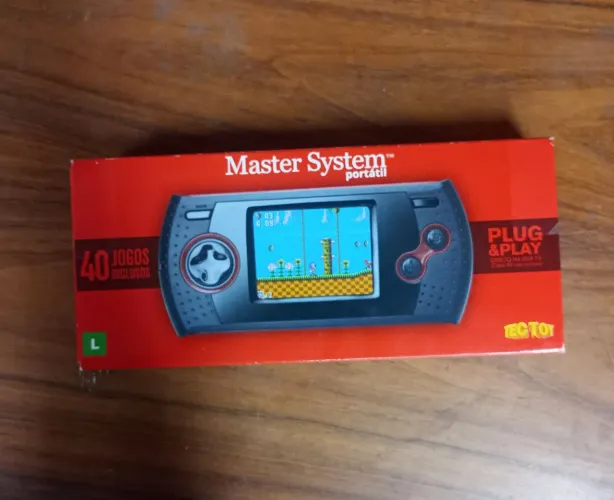 Master System portátil TecToy com 40 jogos