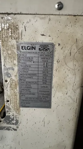 Ar condicionado Elgin 24.000btus