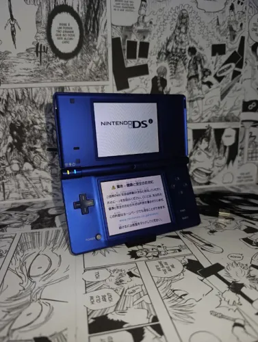 Console Nintendo DSi Azul Metálico (Impecável) + Cabo e Caneta